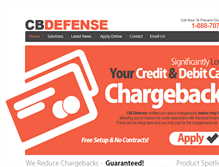 Tablet Screenshot of cbdefense.com